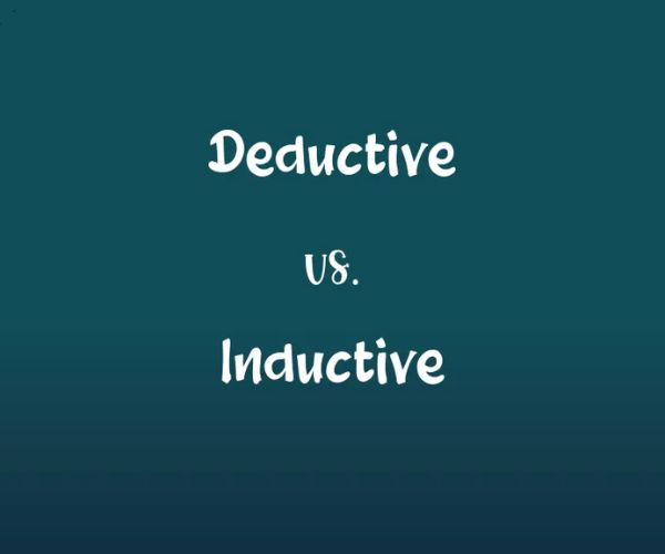 الفرق بين المنهج الاستقرائي والاستنباطي