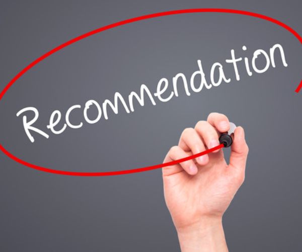 ما هي التوصيات في البحث